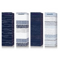 Пакет подарунковий "Buromax" 11х38х11см тиснення фольгою BM.200090