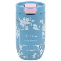 Термочашка 350мл "Axent" Gentle Blossom №8721-9-A