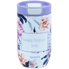 Термочашка 350мл "Axent" Violet Whispers №8721-10-A