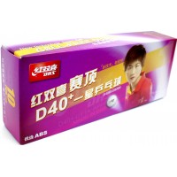 Набір куль для настіл. тенісу (10шт) "DHS Cell-Free Dual" 40мм №CD40C