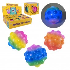 Стрибун Graviti ball 6см, світ., дисплей №PR2446(12)(384) КІ