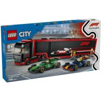 Конструктор "LEGO" Вантажівка F1® з автомобілями RB20 та AMR24 №60445(3)