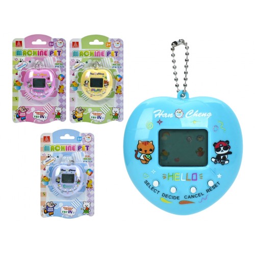 Тамагочі,звук,на бат-ці,на листі 12х20х2,5см 4 види №HC-10202(120)