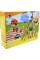 Набір посуду: пікнік,багаття,світло,продукти,овочі на липучках,каструля,стакани №XS-25146