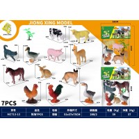 Тварини свійські,6шт,в кульку,16х22см №MC713-13(144)(288) КІ