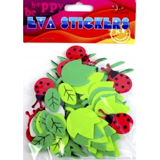 Набір для декорування "Комахи сонечка й листочки" 42шт №235036