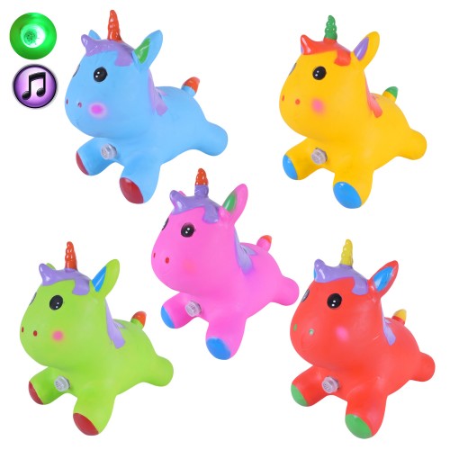 Стрибун гумовий Єдиноріг 1400г,муз. №RB2520(40) КІ