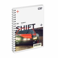 Блокнот пруж. бок А5 80арк. кліт. крафт Skater №152301/Yes/