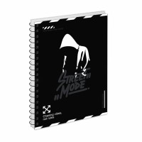 Блокнот пруж. бок А5 80арк. кліт. крафт Street mode №152303/Yes/