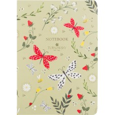 Блокнот А5 80арк. кліт. карт. Secret Garden 2 №8700-18-A-TR/Axent/(4)