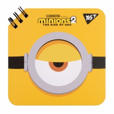 Блокнот пруж. подв. В7 80арк. "Minions" №151754/Yes/