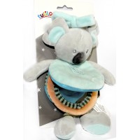 Книжечка плюшева "Baby bam" Коала мінт 21см №9020/11/5019