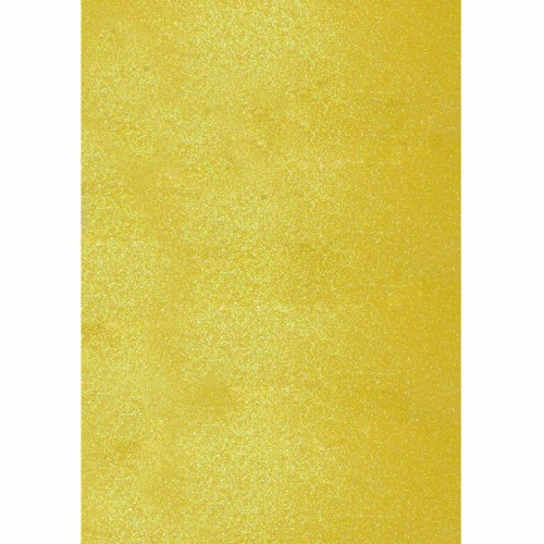 Фоаміран А4 "Santi" жовтий з голографічним гліттером,товщина 1,7мм, EVA,№743337