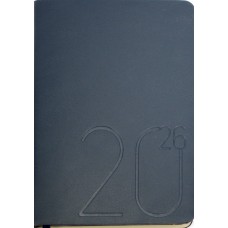 Щотижн. A6 Buromax дат2026 кишеньк. Morandi темно-синій BM.2588-03(20)