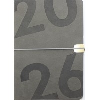 Щоден. А6 Buromax дат2026 Best сірий BM.2519-09(20)