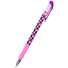 Ручка кульк. Axent AB1049-42-A Butterly синя(24)(288)