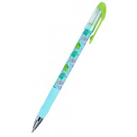 Ручка кульк. Axent AB1049-41-A Summer Butterly синя(24)(288)