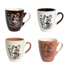 Чашка керам. 90мл "Кафе" №13650-2/S&T/(12)(60)