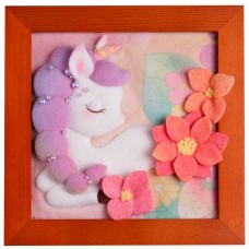 Набір для творч.: набір для валяння,картина,рамка,в кор-ці,24х25х5см YG0252(40)