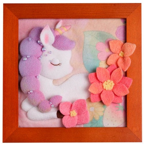 Набір для творч.: набір для валяння,картина,рамка,в кор-ці,24х25х5см YG0252(40)