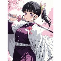 Картини по номерах "Santi" Demon Slayer. Shinobu Kocho 30х40см №955044