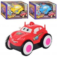 Перевертыш на батарейке 8086 3 цвета, двигаются глаза, в коробке 18х12х11,5см