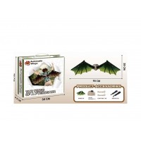 Набір аксесуарів: крила карнавальні,дракон,90х26см,звук,світло,рухливі,в кор-ці №555-5B