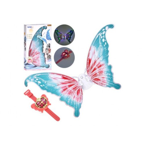Набір аксесуарів: крила карнавальні,метелик,80х50см,звук,світло,рухливі,на бат-ці №W-3(10)