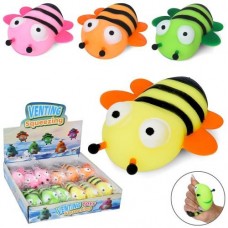 Іграшка-антистрес "Бджілка" 8,5см,борошно,в дисплеї,25,5хз5,5х24 №MS 4759(144)