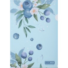 Папка-куточок "Buromax" №BM.3854-17 А4 Arabeski матов. напівпрозор.,морська хвиля(12)