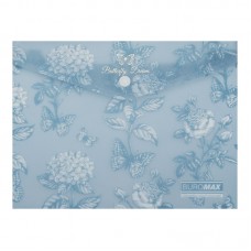 Папка-конверт "Buromax"№BM.3919-95 А5 Arabeski на кнопці,матов.напівпрозор.,синьо-сіра(12)