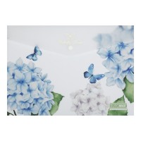 Папка-конверт "Buromax" №BM.3943-00 А4 Arabeski на кнопці,матов. напівпрозор.(12)