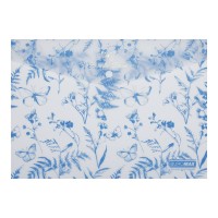 Папка-конверт "Buromax" №BM.3943-14 А4 Arabeski на кнопці,матов. напівпрозор.,блакитна(12)