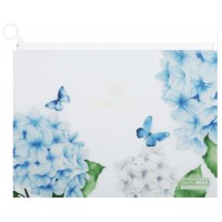 Папка-конверт "Buromax" №BM.3948-00 А4 Arabeski на zip-блискавці,матов. напівпрозор.