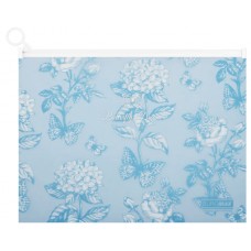 Папка-конверт"Buromax"№BM.3948-95 А4 Arabeski на zip-блиск.,матов.напівпрозор.,синьо-сіра