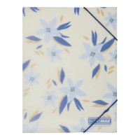 Папка "Buromax" №BM.3907-53 Arabeski А5 на рез. матова,непрозора,маренго(12)