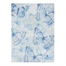 Папка "Buromax" №BM.3908-02 Arabeski А4 на рез. матова,непрозора,синя(12)