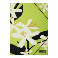 Папка "Buromax" №BM.3908-15 Arabeski А4 на рез. матова,непрозора,салатова(12)