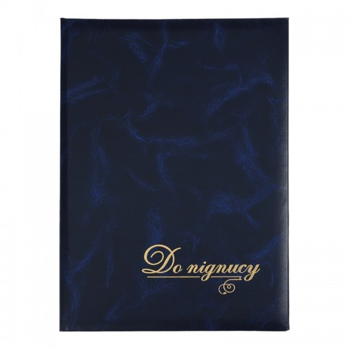 Папка А4+ "До підпису" балакрон синя №BM.3572-02/Buromax/