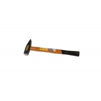 Молоток слюсарний 300г HRC 56 рукоятка з дерева з полімерним захистом 300мм 02-0203