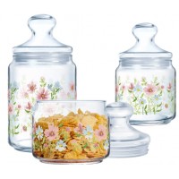 Набір банок для сип. продуктів скло Luminarc. Club Roisin 0,5х0,75х1л X1080/2786(5)