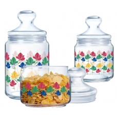 Набір банок для сип. продуктів скло Luminarc. FLUURY  0,5х0,75х1л X1070/2540(5)