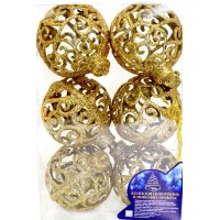 Набір куль 6см 6шт 9682-G