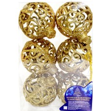 Набір куль 6см 6шт 9682-G