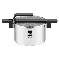 Кастрюля нерж. IQ Be Smart 18см 2,3л з кришкою IQ-2053-18(4)