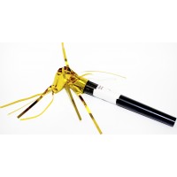 Дудка велика фольга золото(100)