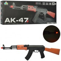 Автомат на бат-ці 62см,звук,світло,вібро,в кор-ці,47х18х3,5см №F827A(36)