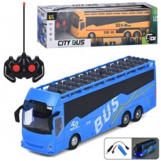 Автобус RK,30см,1:24,світло,гумові колеса,USBзарядне,в кор-ці,43х13х10см №197-5-6(12)