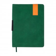 Щоден. А5 "Buromax" недат. 168арк. лін. Verona зелений №BM.20150-04