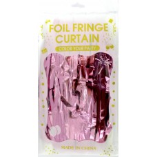 Шторка для фотозони 1х2м рожеве золото